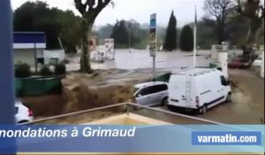 Inondations à Grimaud