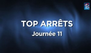 Le Top Arrêts de la 11ème journée de D1 LNH, saison 2014-2015