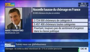 Marc Fiorentino: Nouvelle hausse du chômage en France: "l’heure est à l’urgence, pour ne pas dire à la panique" - 28/11