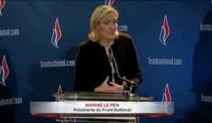 Marine Le Pen : "La première chose que Nicolas Sarkozy aura en tête, c'est tuer politiquement Alain Juppé"