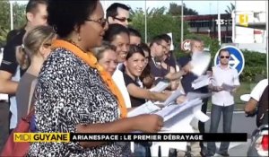 Débrayage Arianespace au CSG