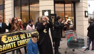 Lille : l'église de la très sainte consommation se moque de l'Apple Store