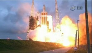Revivez le décollage de la capsule spatiale Orion