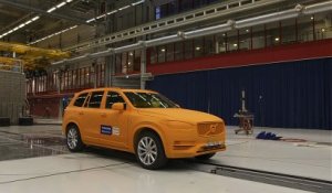 Nouveau Volvo XC90 en crash-test
