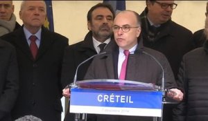 Cazeneuve à Créteil: "la lutte contre le racisme et l'antisémitisme, cause nationale"
