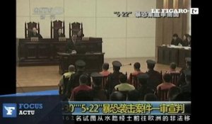 Chine: huit "terroristes" condamnés à mort