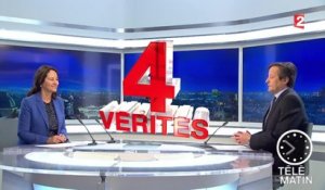 Les 4 vérités: Ségolène Royal - Télématin