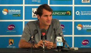 TENNIS - ATP - Brisbane - Federer : «Hewitt était le plus fort»