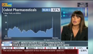 Le conseil santé d'Alice Lhabouz: Merck & Co achète le spécialiste des antibiotiques Cubist Pharmaceuticals – 09/12