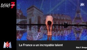 Le zapping du 10/12 : La France a un incroyable talent : Ils dansent... complètements nus sous leur serviette de bain !