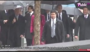 Exclu Vidéo : Kate Middleton et le prince William très émus au Mémorial du 11-Septembre à New York