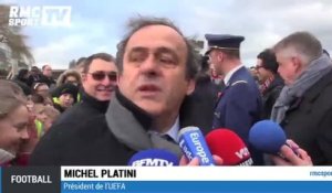 Football / Platini rend hommage aux soldats de 1914 - 11/12