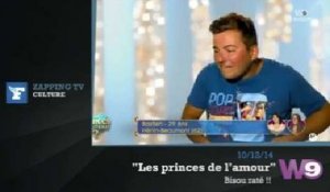 Zapping TV : un candidat des "Princes de l'amour" se prend le râteau de l'année