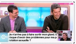 Benoît Thévenet sur les fous rires avec Michel Cymes - C à vous - 11/12/2014