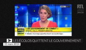 ZAPPING VIDÉO - Gouvernement : 2014, l'année des remaniements