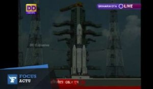 L'Inde envoie sa plus grosse fusée en orbite