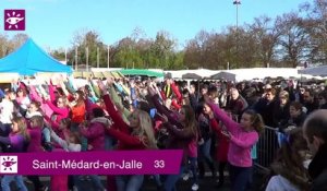 Téléthon 2014 : Flash-mob et animations à St Médard-en-Jalle (33)