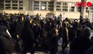 Etonnante manifestation anti Valls  à Rennes
