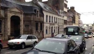 Boulogne : Manifestation des transports Caron