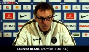 Blanc évoque le match contre Montpellier