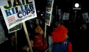 New-York : manifestation de soutien à la police