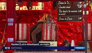 Nantes : une ambiance particulière au marché de Noël après l'attaque de lundi