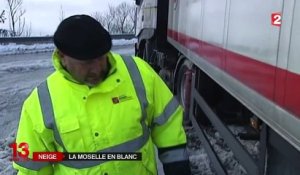 Météo : la neige encombre les routes de Moselle