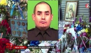 New York : un dernier hommage à l'un des deux policiers assassinés