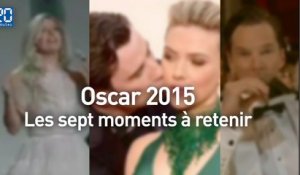 Oscars 2015: Les sept moments à retenir