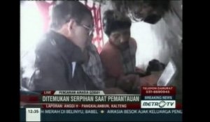 AirAsia : des débris de l'avion disparu retrouvés en mer de Java
