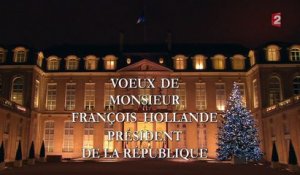 Les vœux du président François Hollande