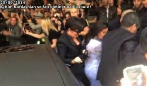 Exclu Vidéo : Best Of de l'année 2014: En septembre dernier, un individu "agressait" Kim Kardashian à Paris !