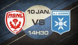Samedi 10 Janvier à 14h30 - AS Nancy Lorraine (b) - AJ Auxerre (b) - CFA2 E