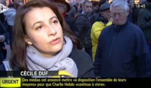 Cécile Duflot : «  ne pas admettre l’inadmissible »