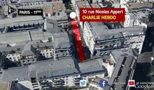 Charlie Hebdo : reconstitution de l'attaque