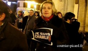 Charlie Hebdo : rassemblement à Péronne