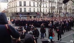 Paris : défilé des chefs d'Etat en hommage à Charlie Hebdo