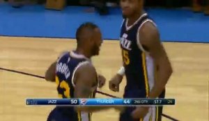 Trevor Booker Sinks the Craziest Circus Shot of the Year!