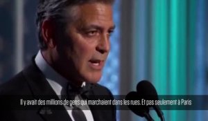 Georges Clooney : "Je suis Charlie"