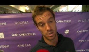 TENNIS - ATP - Miami - Gasquet : «J'ai fait beaucoup d'erreurs»