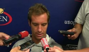 TENNIS - US OPEN - Gasquet: « Content d'avoir gagner en 3 sets »