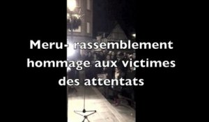 meru "je suis Charlie" hommage aux victimes des attentats