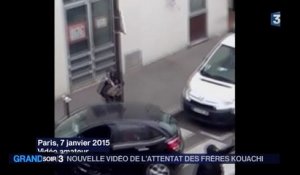 Des images montrent la violence des frères Kouachi au moment de l'attaque contre Charlie Hebdo