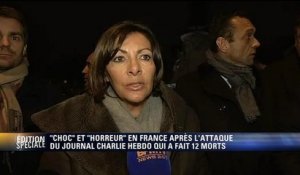 Anne Hidalgo veut faire de Charlie Hebdo un citoyen d'honneur de la ville de Paris