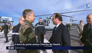Les vœux de François Hollande aux forces armées