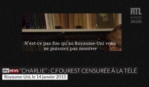 Caroline Fourest censurée à la télé pour montrer la une de "Charlie Hebdo"