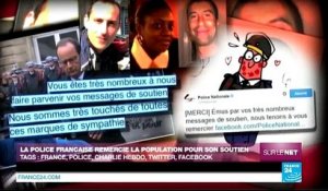 La police française remercie la population pour son soutien