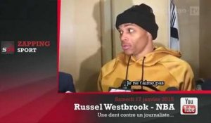 Zap'Sport : Quand Westbrook envoie méchamment bouler un journalsite