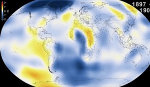 Vidéo : l'évolution du réchauffement climatique illustrée en 30 secondes