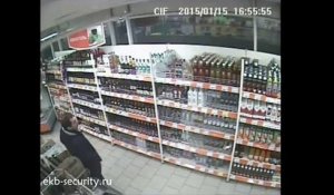 Le pire voleur d'alcool en Russie
